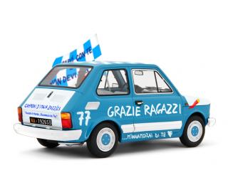 Fiat 126 Personal Forza Napoli Laudoracing 1:18 Resinemodell (Türen, Motorhaube... nicht zu öffnen!)